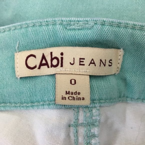 CAbi Thin Mint Jeggings Low-Rise Skinny Je… - Picture 4 of 12